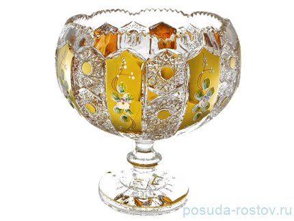 Ваза для конфет 16 см н/н &quot;Хрусталь с золотом&quot; / 037997
