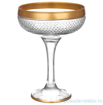 Креманки 6 шт &quot;Piramit /Золото&quot; / 333268