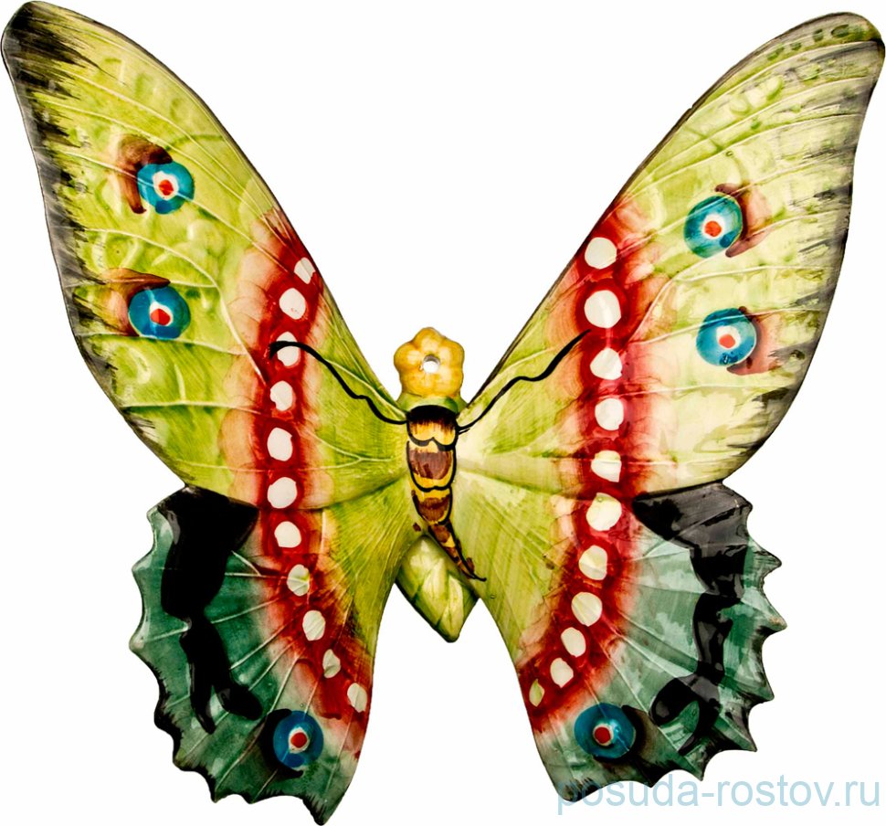 Панно настенное 26 х 28 см "бабочка" / 215354 Панно настенное 26 х 28 см "бабочка" / 215354