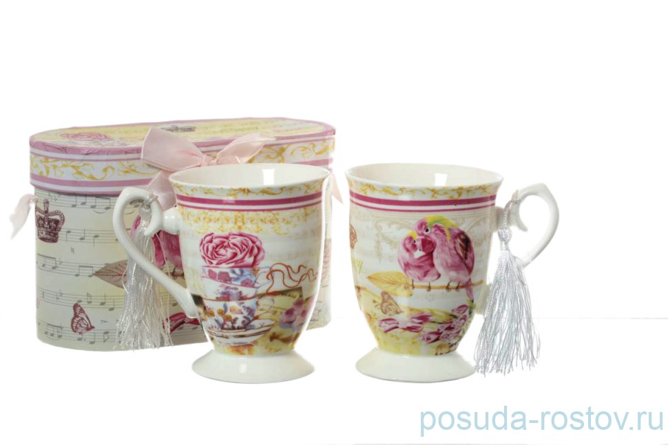 Набор кружек 2 шт "Птицы" (подарочная упаковка) / 140464 Набор кружек 2 шт "Птицы" (подарочная упаковка) / 140464