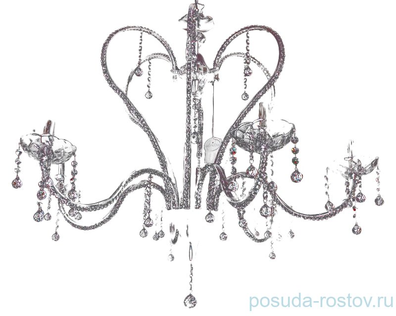 Люстра 6 рожковая хром "Луче Нова" 2124 / 022487 Люстра 6 рожковая хром "Луче Нова" 2124 / 022487