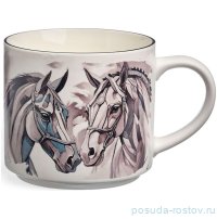 Кружка 500 мл &quot;Horse /серебро&quot; / 379644