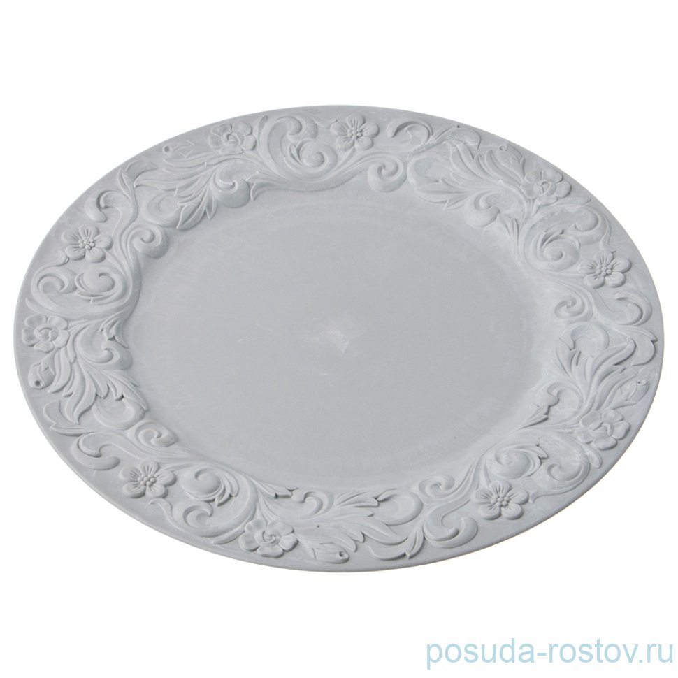 Тарелка 33 см 1 шт пластиковая / 191763