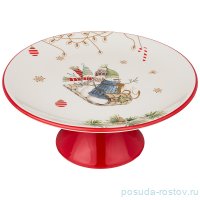 Тортница 22 х 11 см н/н &quot;Зимняя забава&quot; / 215208