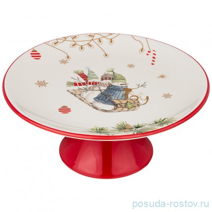 Тортница 22 х 11 см н/н &quot;Зимняя забава&quot; / 215208