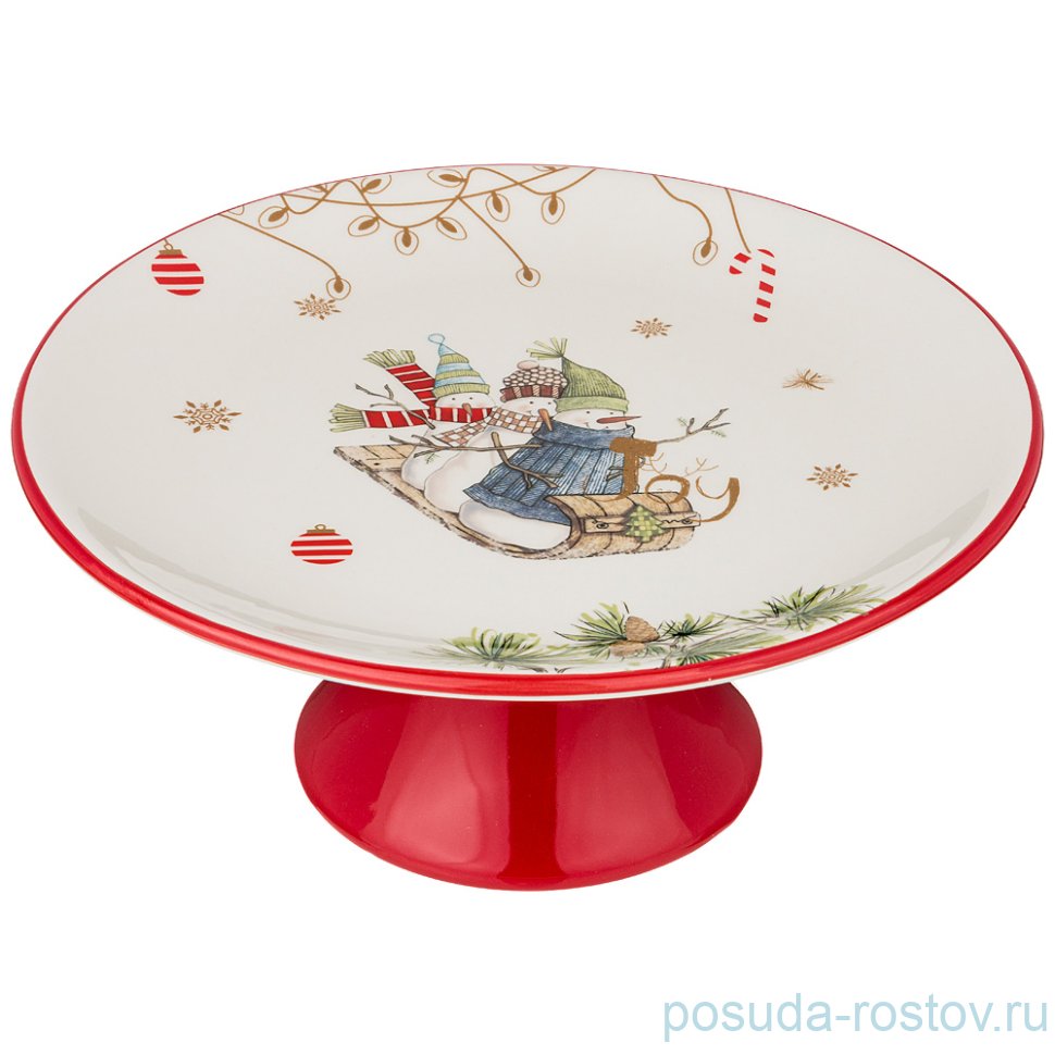 Тортница 22 х 11 см н/н "Зимняя забава" / 215208 Тортница 22 х 11 см н/н "Зимняя забава" / 215208