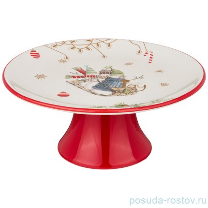 Тортница 22 х 11 см н/н &quot;Зимняя забава&quot; / 215208