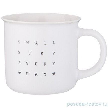 Кружка 380 мл &quot;Positive /Small step every day&quot; / 337424