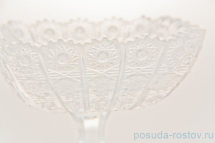Вазочка 15,5 см н/н &quot;Хрусталь резной&quot; / 043929