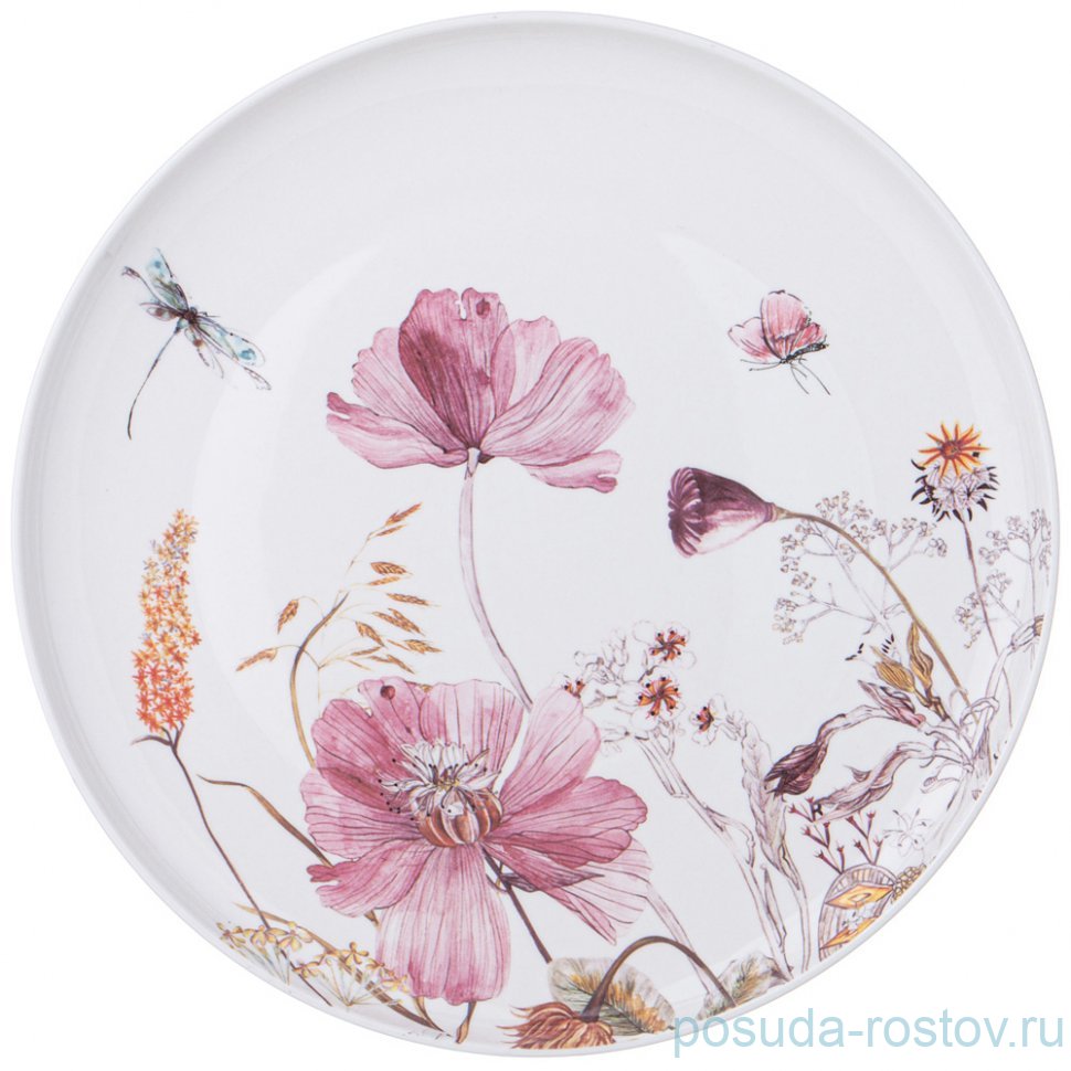 Тарелка 27 см "Flowers" (4шт.) / 339277