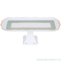 Рулетница 36 см н/н &quot;Мария-Тереза /Цветочная роспись /Бирюза&quot; / 301585