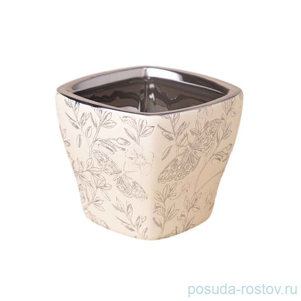 Ваза декоративная 11 х 9,5 см "Бабочки" / 342711