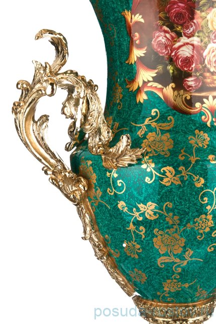 Ваза для цветов 82 см н/н с ручками / 199955