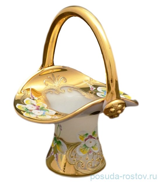 Корзинка 25 см "Лепка белая" / 053241 Корзинка 25 см "Лепка белая" / 053241