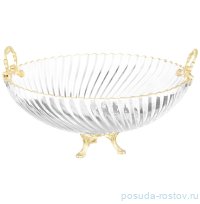 Блюдо круглое (глубокое) с ручками на 3-х ножках / 346987