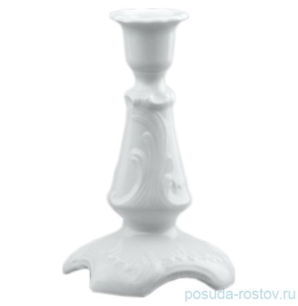 Подсвечник на 1 свечу 16 см &quot;Рококо /Без декора&quot; / 111587