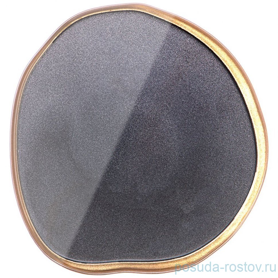 Тарелка 21 см "Bohemia black" / 332732