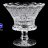 Вазочка 16 см н/н &quot;Glasspo /Хрусталь резной&quot; / 011742