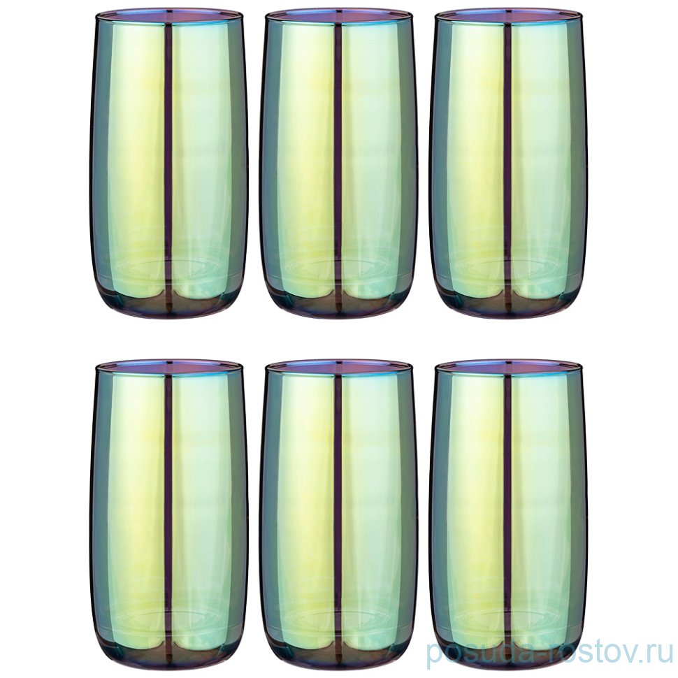 Стаканы для воды 330 мл 6 шт "танзанит" / 252590