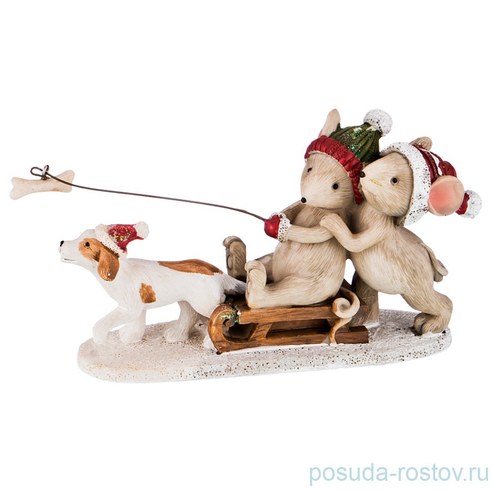 Фигурка 15 х 4 х 8 см "Мышки" / 256561