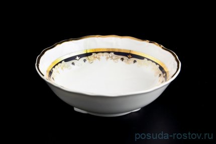 Салатник 16 см  &quot;Мария-Луиза /Лилии на синем&quot; / 087350