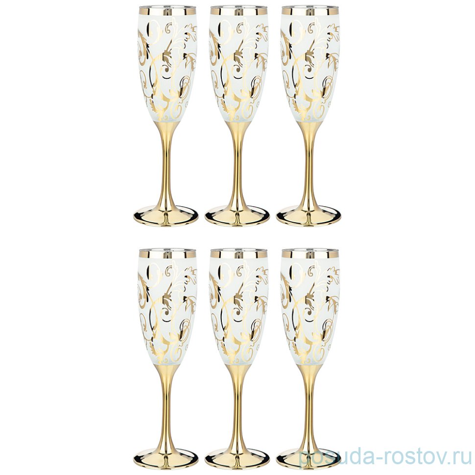 Бокалы для шампанского 170 мл 6 шт "грейс" / 269660 Бокалы для шампанского 170 мл 6 шт "грейс" / 269660