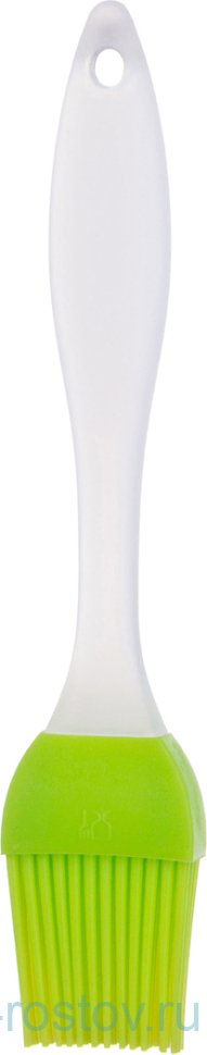 Кисточка 18 см силиконовая /зелёная / 193158