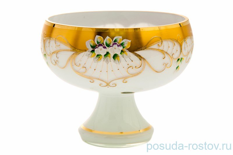 Фруктовница 28 см н/н "Лепка белая" / 033903