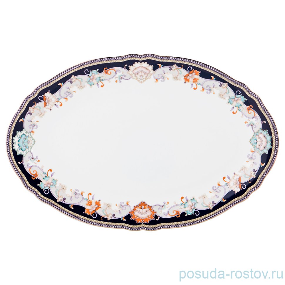 Блюдо 35,5 х 23,5 см овальное "Люция" / 189280