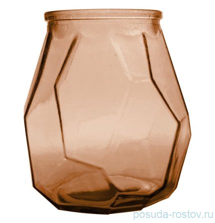 Ваза для цветов 19 см коричневый &quot;Origami&quot; / 323164