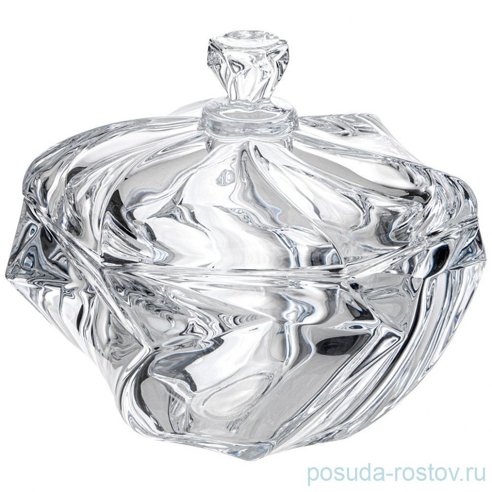 Конфетница 17 х 15,5 см с крышкой "Bohema"    / 347326