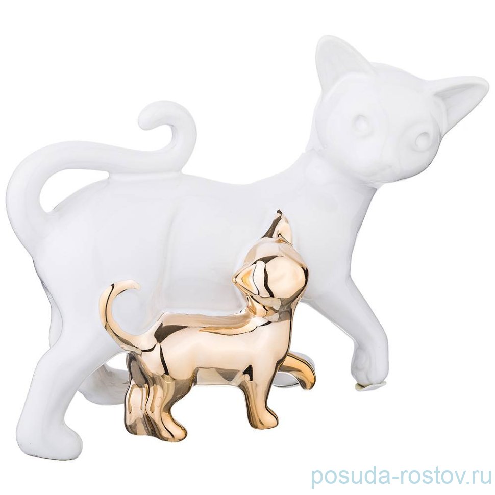 Статуэтка 20 х 8 х 17 см "Кошечки /Золотая коллекция" / 215404 Статуэтка 20 х 8 х 17 см "Кошечки /Золотая коллекция" / 215404