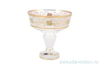 Конфетница 20 см н/н белая &quot;Лепка /Антик /Золотой цветок&quot; SC / 145709