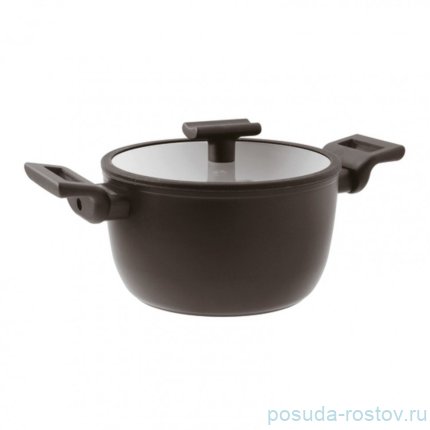 Кастрюля 24 см с крышкой &quot;Titan Pro Double Induction&quot; / 374194