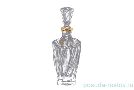 Графин для виски 800 мл &quot;Ponti /Золото&quot; / 125126