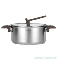 Кастрюля 24 х 11,5 см с крышкой 4,7 л &quot;Method /TalleR&quot; / 378497