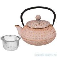 Заварочный чайник 680 мл чугунный /эмалированное покрытие внутри / 244345