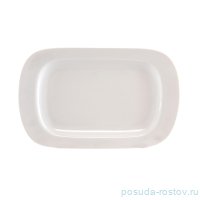 Блюдо 24 см прямоугольное &quot;Прага /Без декора&quot; / 154220