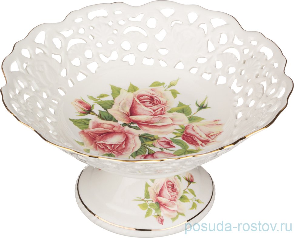 Фруктовница 26 см н/н ажурная "Жаклин" / 186467
