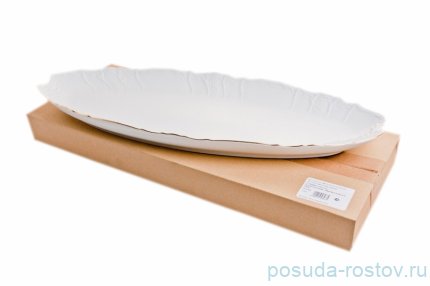 Блюдо 65 см для рыбы &quot;Бернадотт /Отводка золото&quot; / 012420