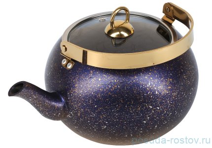 Заварочный чайник 1 л антипригарное покрытие синий &quot;TEAPOT SETS&quot; / 295844
