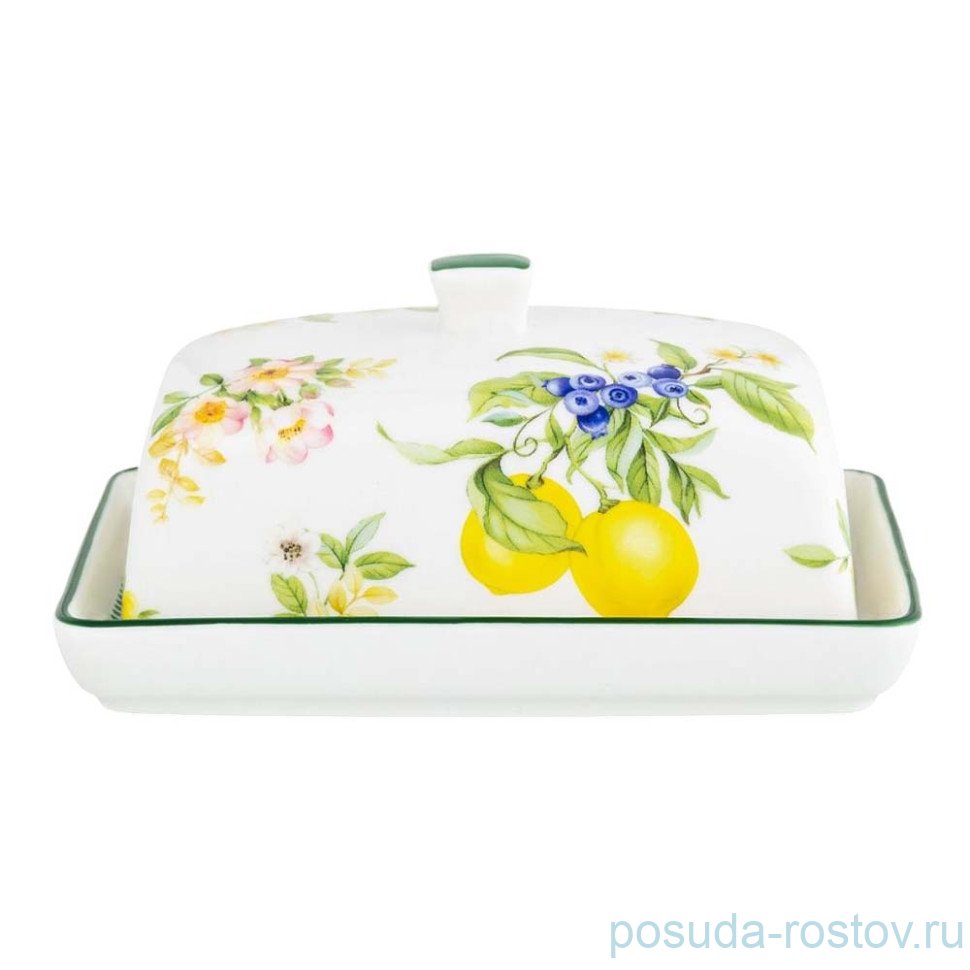 Масленка 13,5 см "Лимоны" / 350633