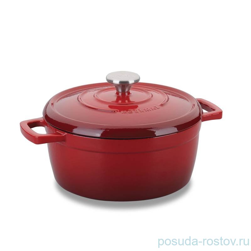 Кастрюля 24 х 10,5 см с крышкой "Red Gasta" / 272067