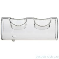 Подсвечник 6,5 см х 15,5 см на 2 свечи &quot;Sandra Rich&quot; (без упаковки) / 210938