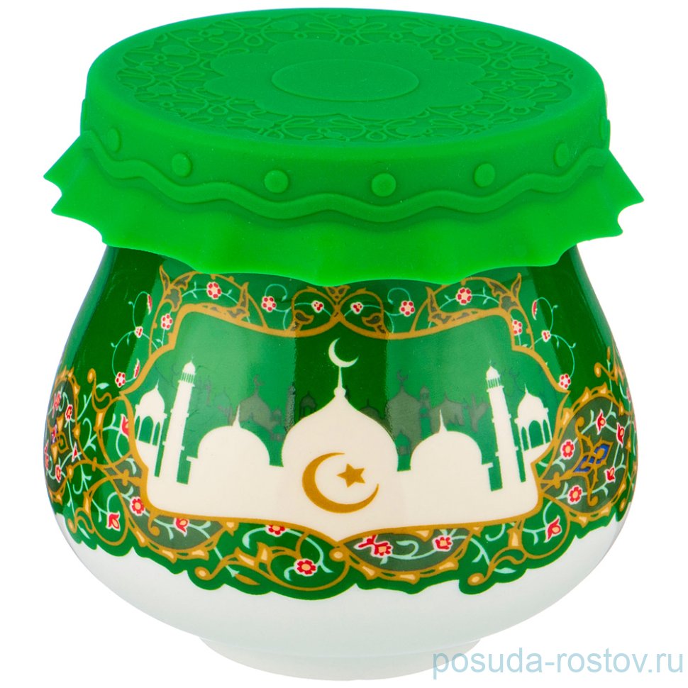 Банка для меда/варенья 300 мл с силиконовой крышкой "Сура" / 213564