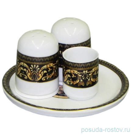 Набор для специй 4 предмета &quot;Сабина /Версаче /Шоколадная лента&quot; / 158978