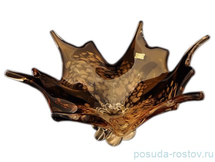 Ваза для фруктов 38 см н/н &quot;Карий + Опал&quot; тигровый глаз / 120287