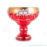 Ваза для конфет 16 см н/н &quot;Лепка красная /9823&quot; / 119486