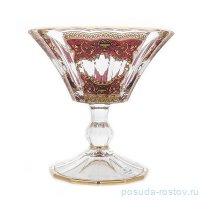 Ваза для конфет 15,5 см н/н &quot;Империя красная&quot; / 145843