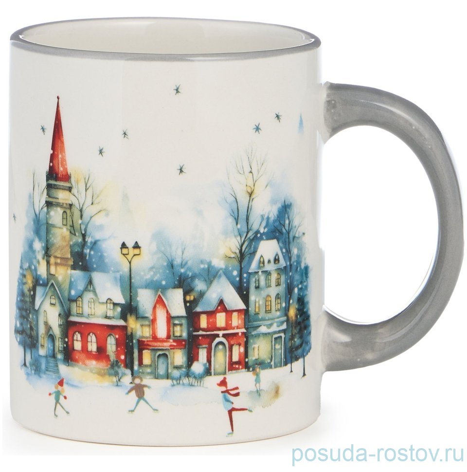 Кружка 11,5 х 8 х 9,5 см "С новым годом!" / 379570 Кружка 11,5 х 8 х 9,5 см "С новым годом!" / 379570